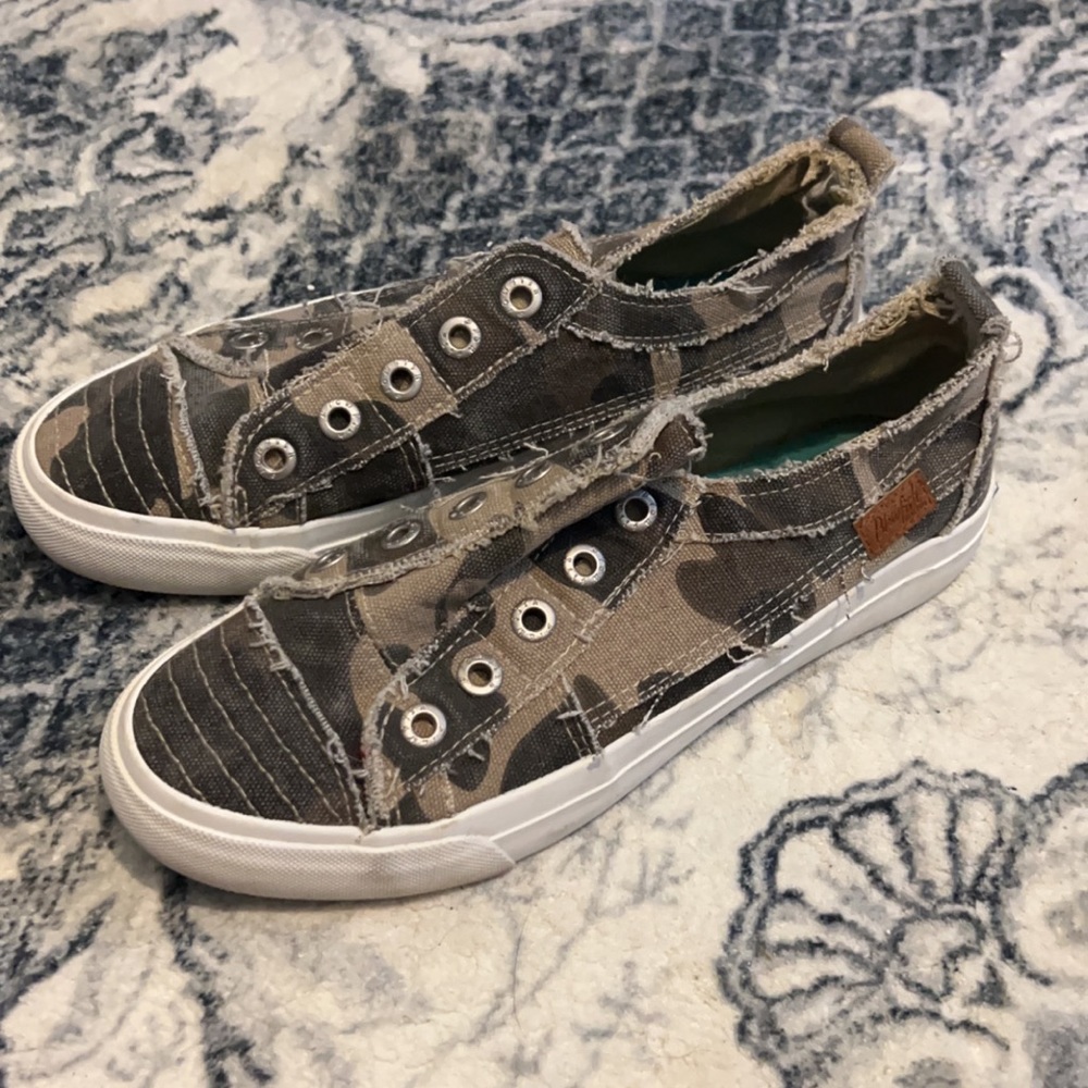 Blowfish camo sneakers